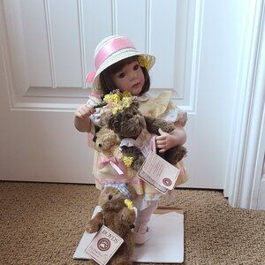 Buttercup limited edition doll from DanburyMint designed by Boyd's Bear.